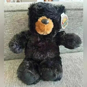 Chelsea Teddy Bear Co black bear 10 inch “Buster”